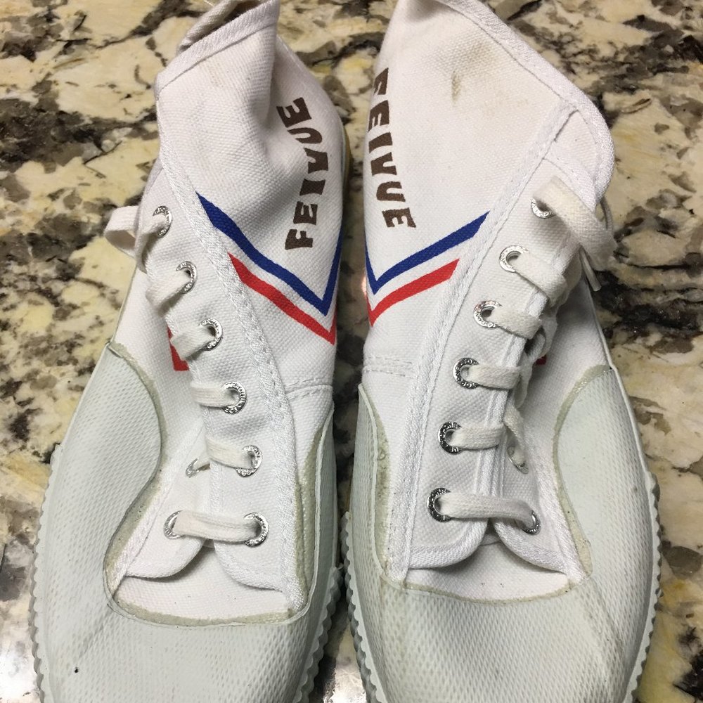 NWOB Korean Canvas Martial arts hi-tops size 43